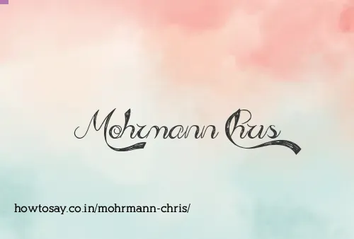 Mohrmann Chris