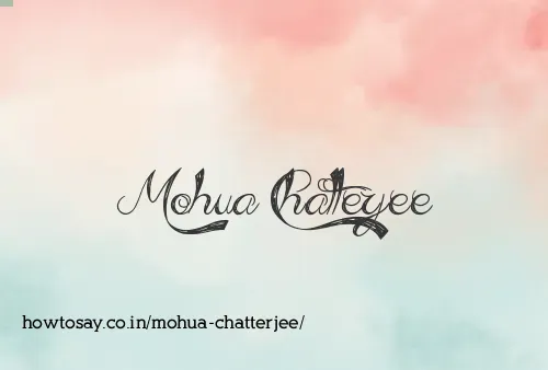 Mohua Chatterjee