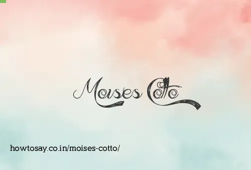 Moises Cotto
