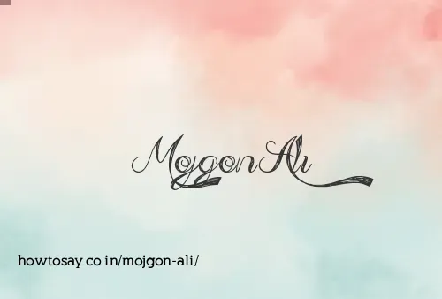 Mojgon Ali