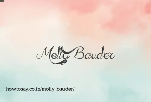 Molly Bauder