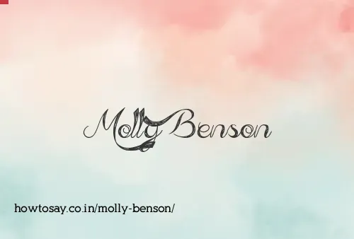 Molly Benson