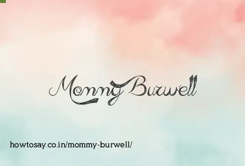 Mommy Burwell
