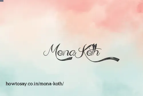 Mona Koth