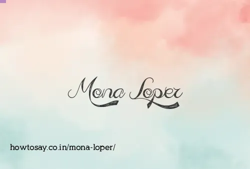Mona Loper