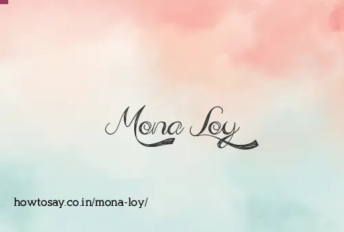 Mona Loy