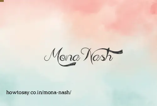 Mona Nash