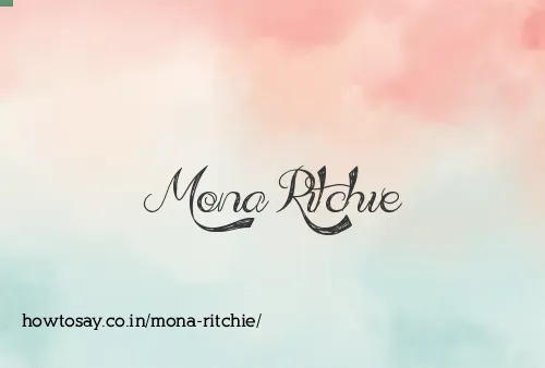 Mona Ritchie