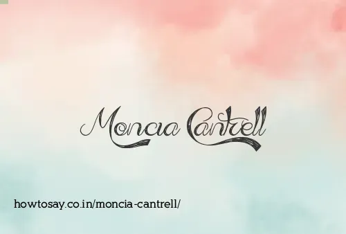 Moncia Cantrell