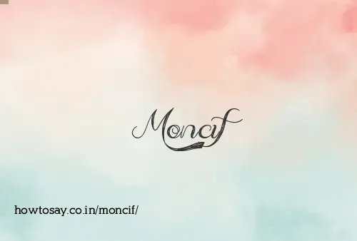 Moncif