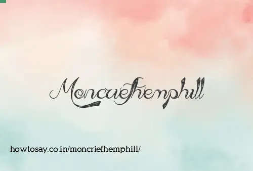 Moncriefhemphill