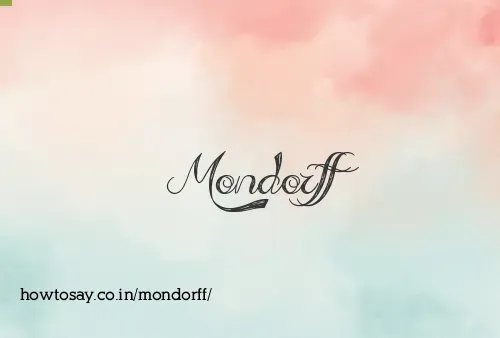 Mondorff