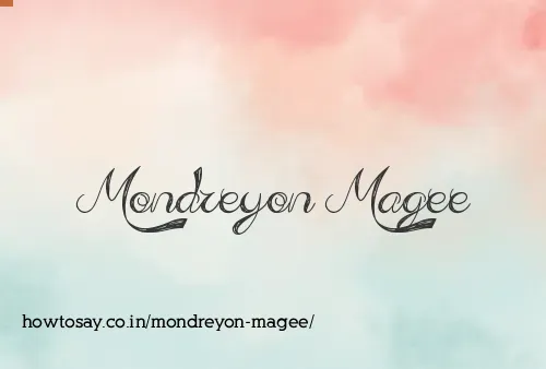 Mondreyon Magee