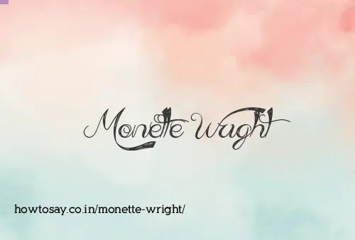 Monette Wright