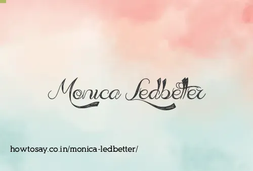 Monica Ledbetter