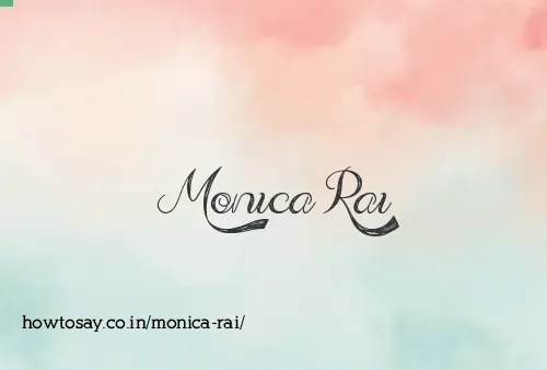 Monica Rai