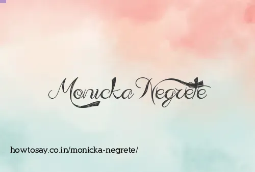 Monicka Negrete