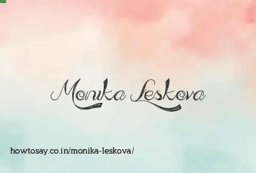 Monika Leskova