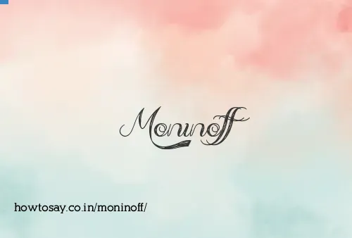 Moninoff