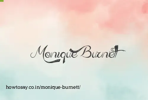 Monique Burnett