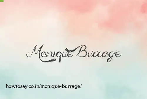 Monique Burrage