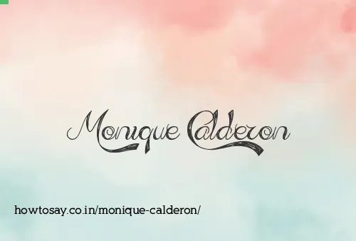 Monique Calderon