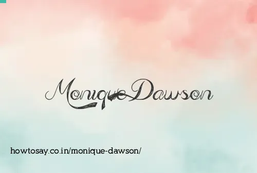Monique Dawson