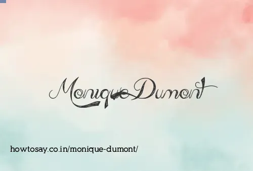 Monique Dumont
