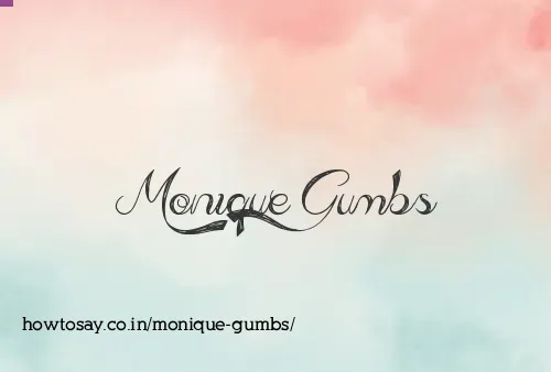 Monique Gumbs
