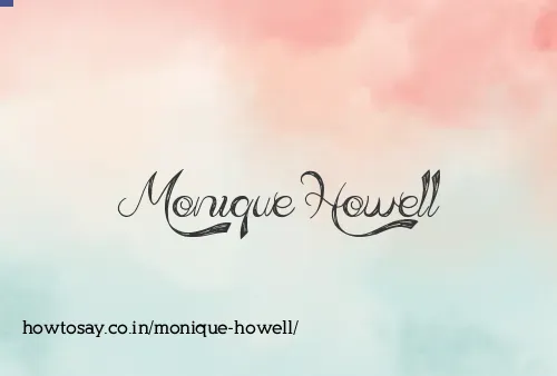Monique Howell
