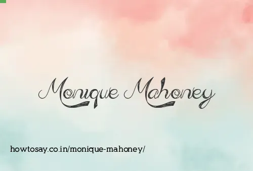 Monique Mahoney