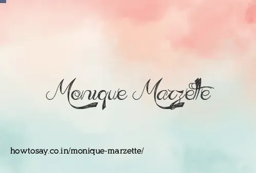 Monique Marzette