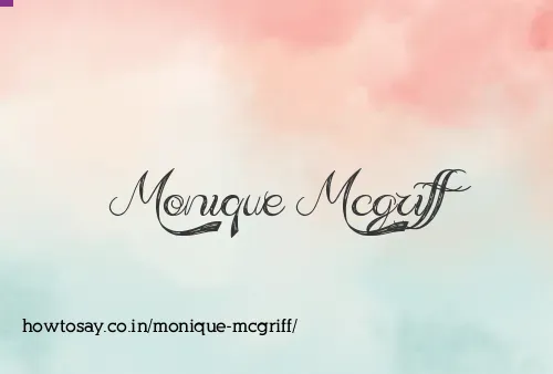 Monique Mcgriff