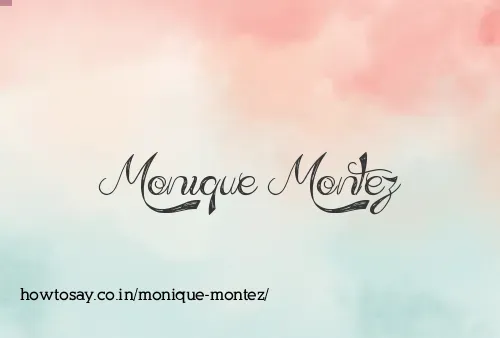 Monique Montez