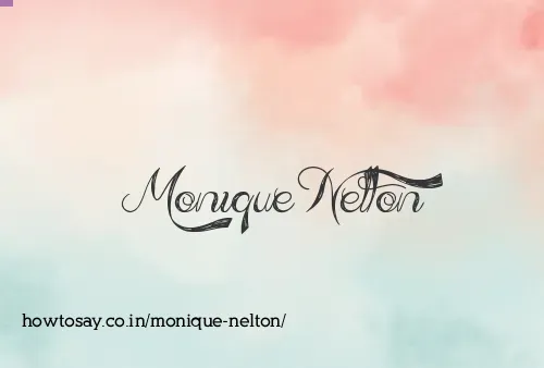 Monique Nelton