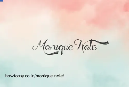 Monique Nole