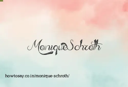 Monique Schroth