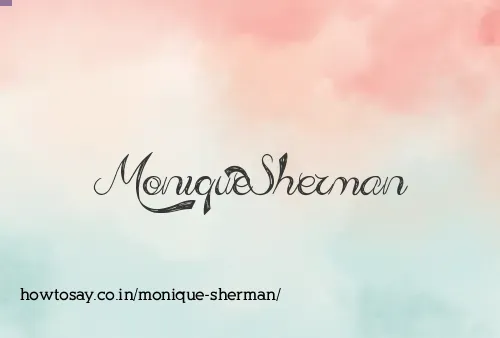 Monique Sherman