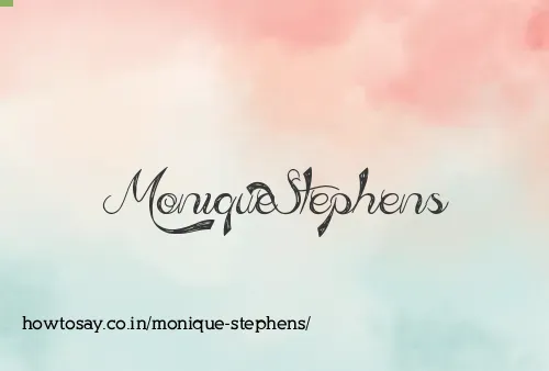 Monique Stephens
