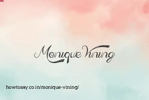 Monique Vining