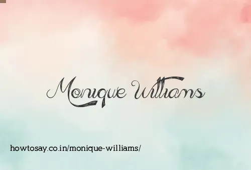 Monique Williams