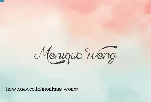Monique Wong