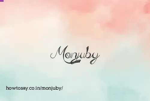 Monjuby