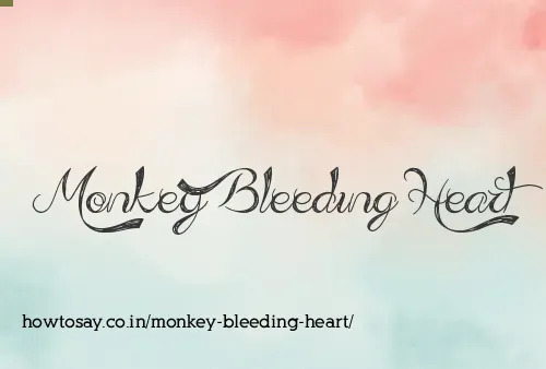 Monkey Bleeding Heart