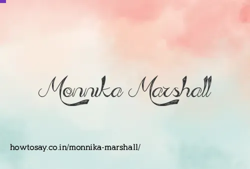 Monnika Marshall