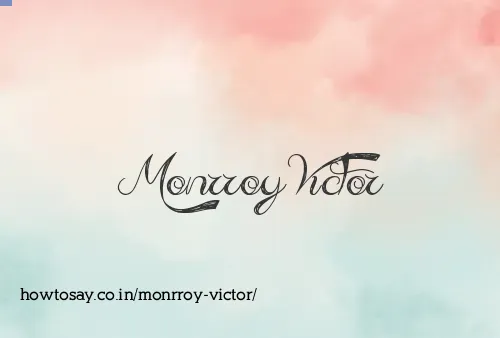 Monrroy Victor