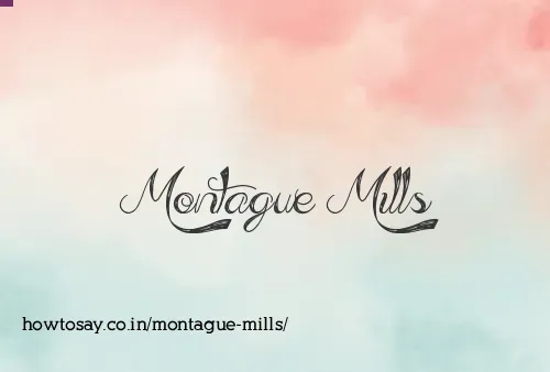 Montague Mills