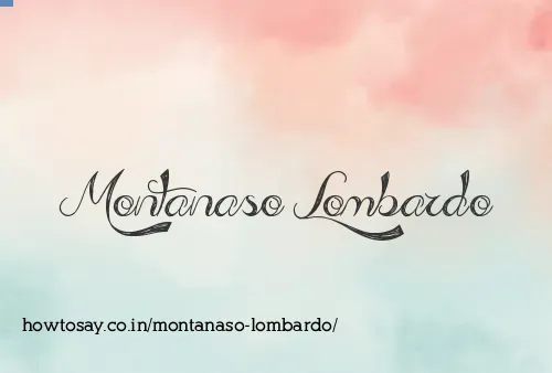 Montanaso Lombardo