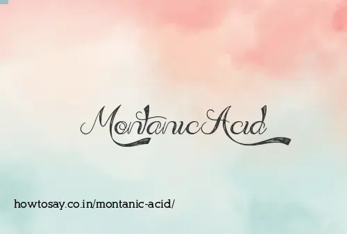 Montanic Acid