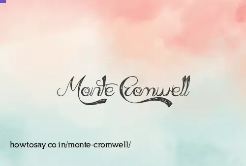 Monte Cromwell